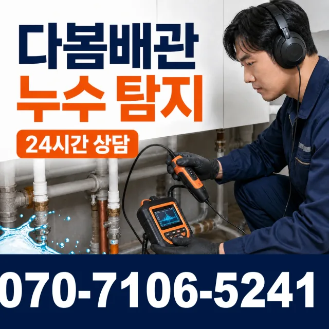 초월읍 쌍동리 누수탐지 상담 이미지 5